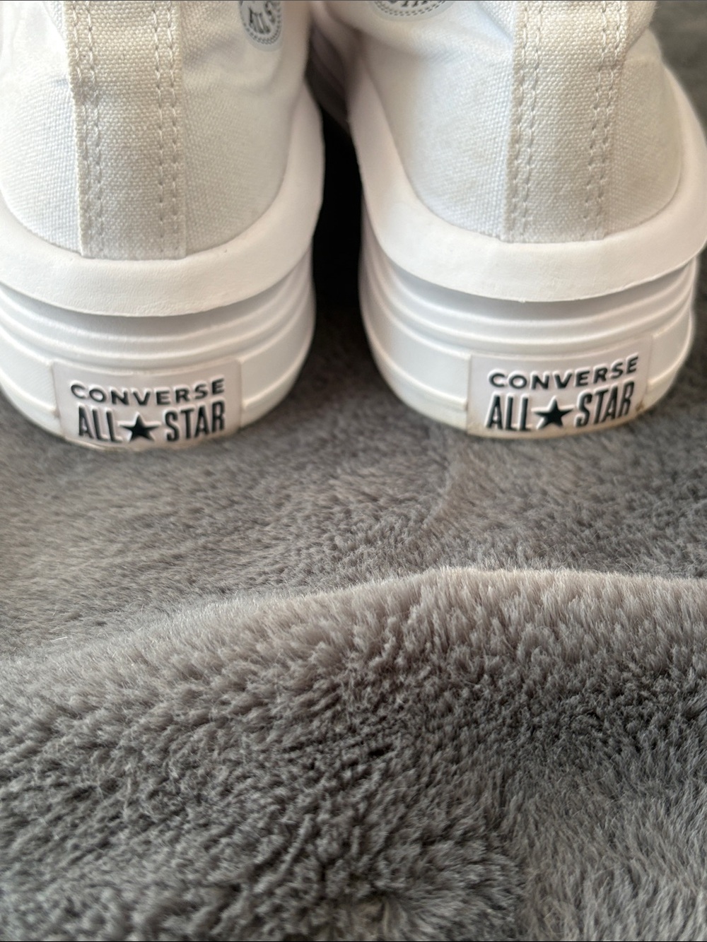 EUC Women’s Converse All Star Move Chuck Taylor Platform Sneakers Size 8.5 - Picture 6 of 10
